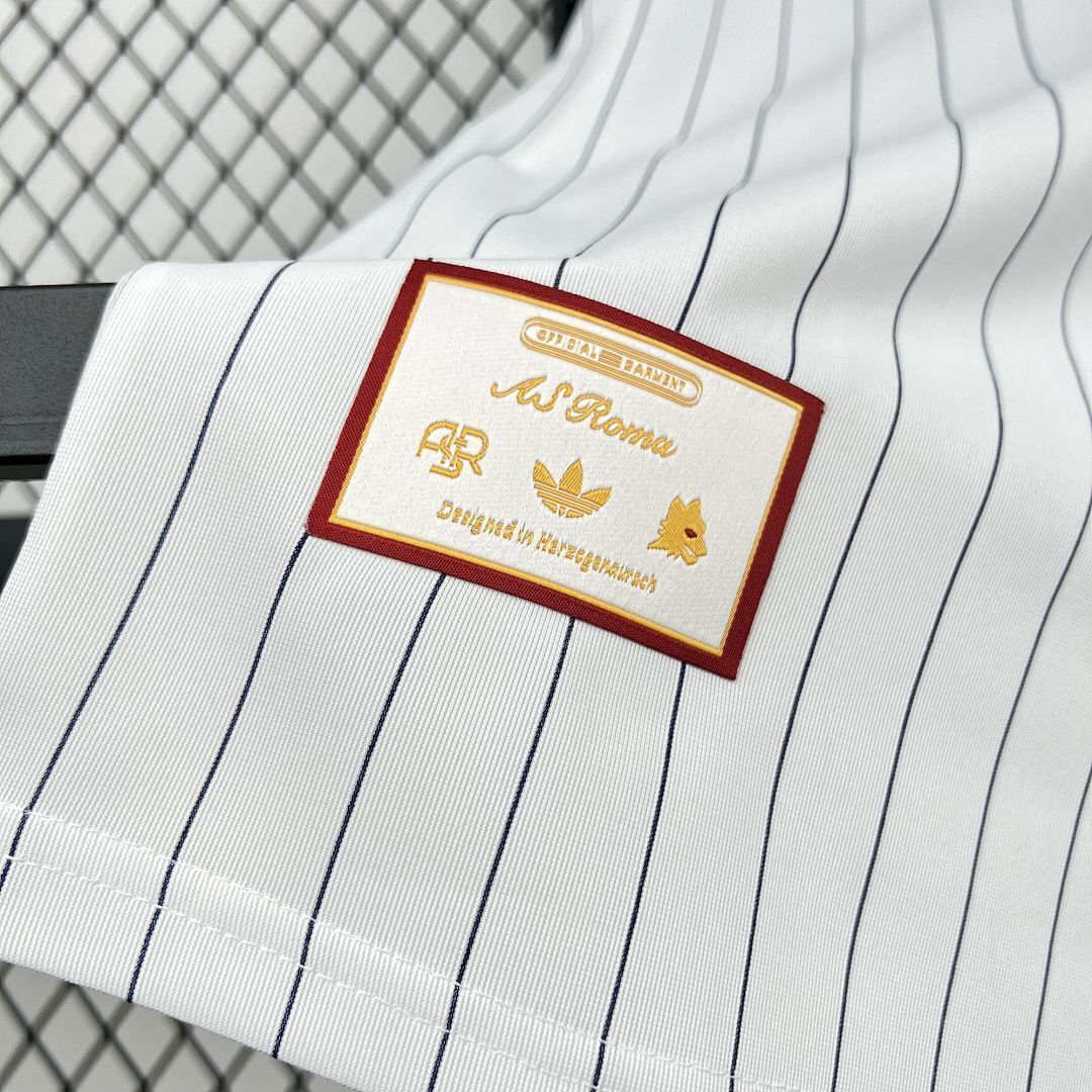 Roma 2025/26 White Terrace Icons Jersey