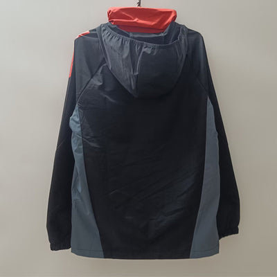 Manchester United Navy & Red Windbreaker
