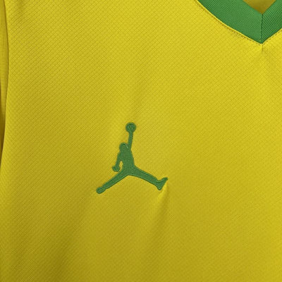 25-26 Brazil Jordan Yellow Special Edition Jersey