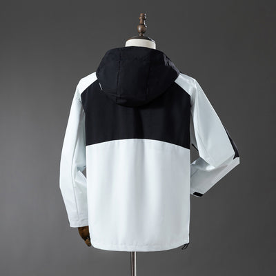 Real Betis Black & White Windbreaker