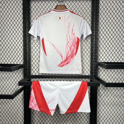2024 Japan away white kid kit