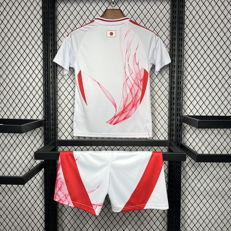 2024 Japan away white kid kit