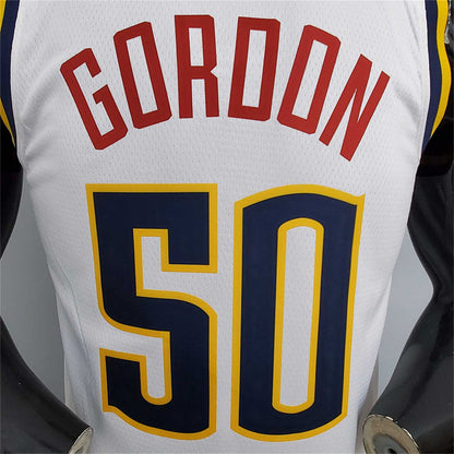 Nuggets Gordon #50 Limited White