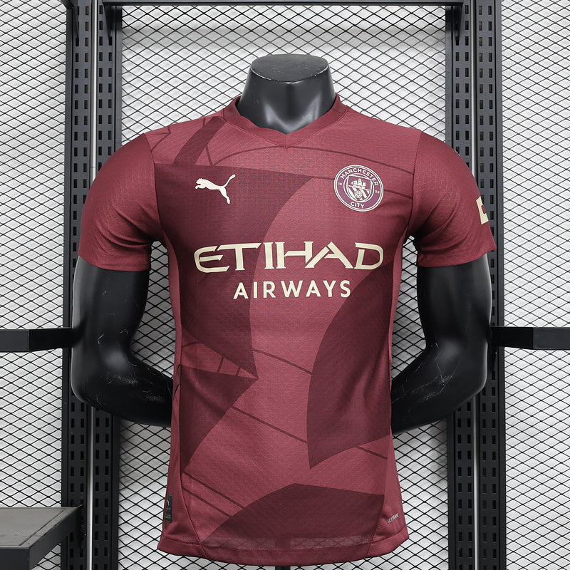 24-25 Manchester City third away player version jersey