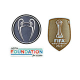 Manchester City Champions League + Club World Cup Patches