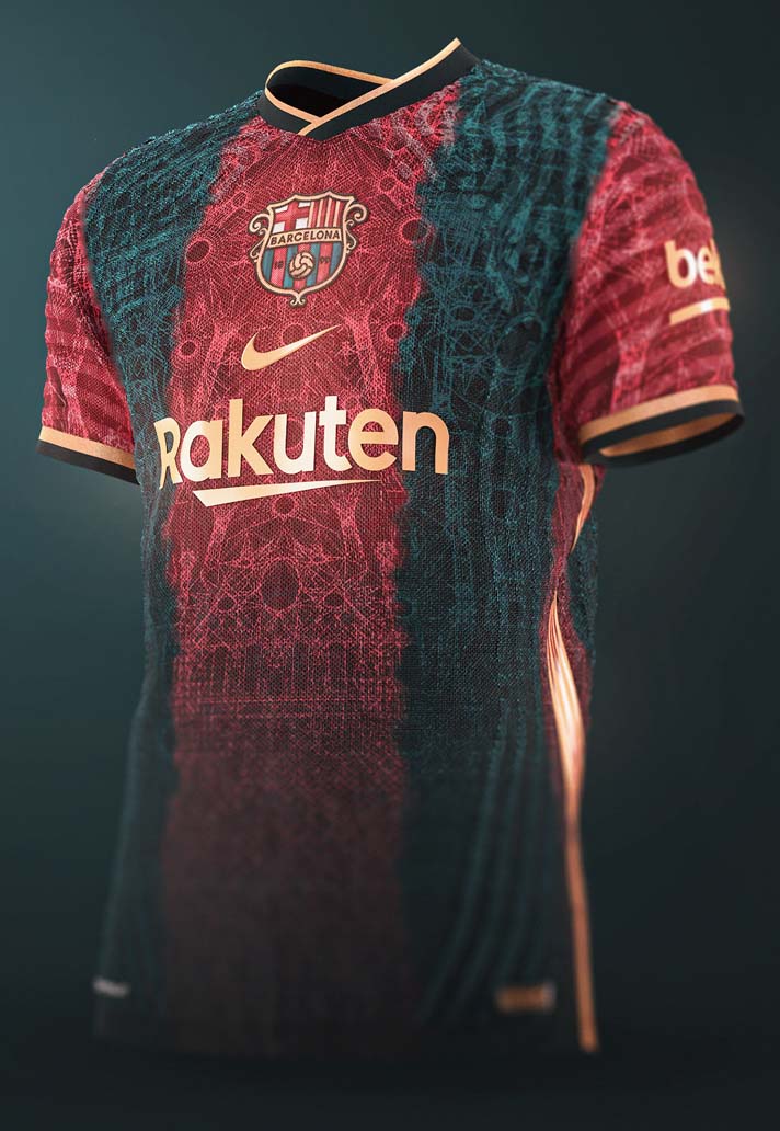 FC Barcelona 2021/22 Vapor Match Home Football Shirt.