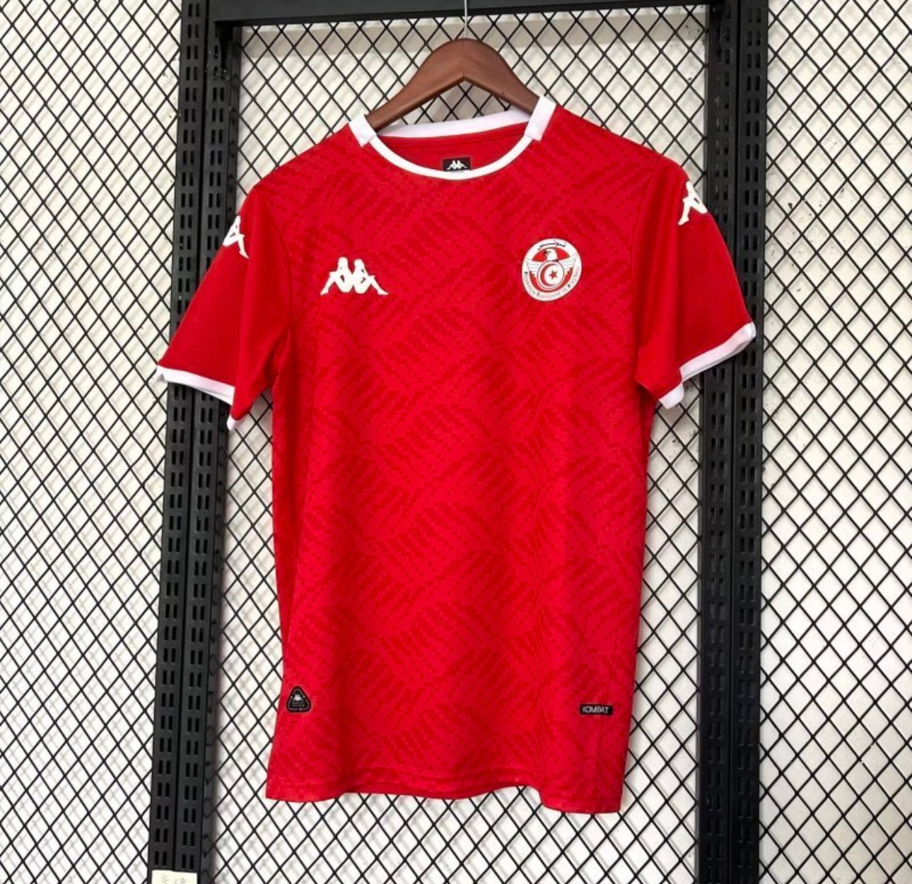 Tunisia 2025/26 home soccer jersey