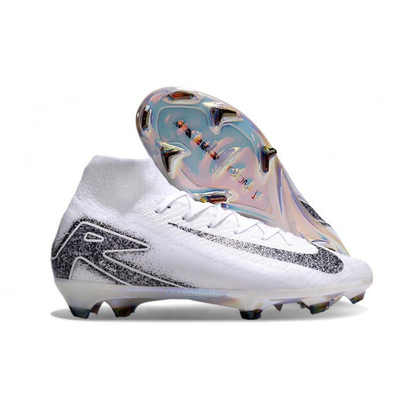 Nike Mercurial Superfly 10 FG White Black