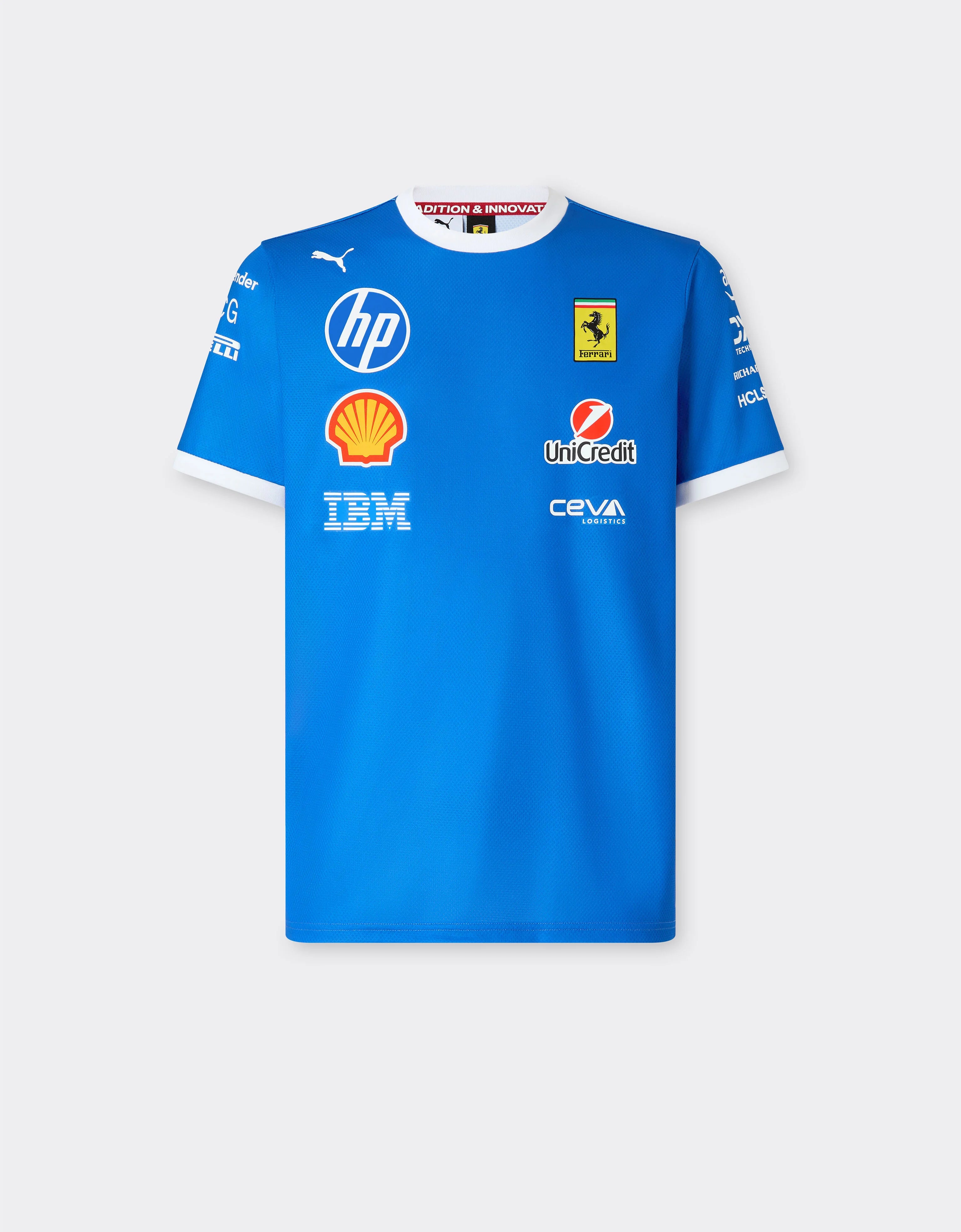 Ferrari Monza 2025 Blue T-shirt TM