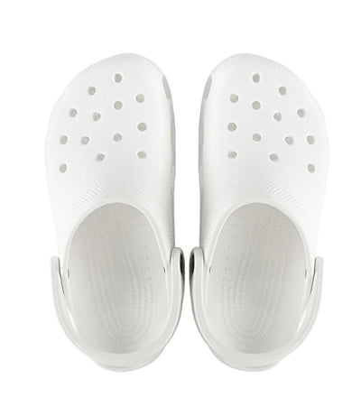 WHITE CROCS