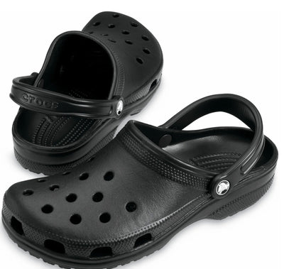 BLACK CROCS