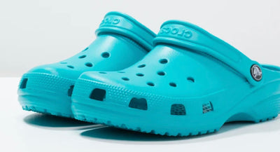 Turquoise Crocs