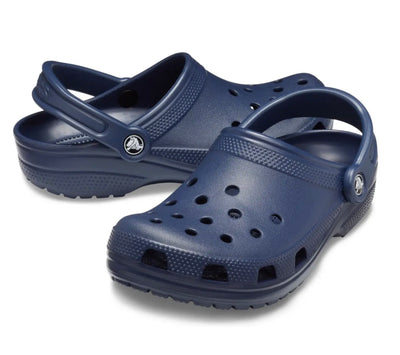 NAVY BLUE CROCS