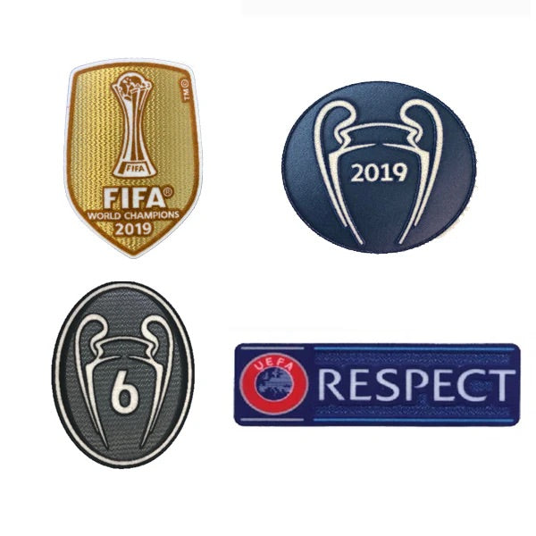 CHAMPIONS LEAGUE LIVERPOOL PATCH SET 2019/2020