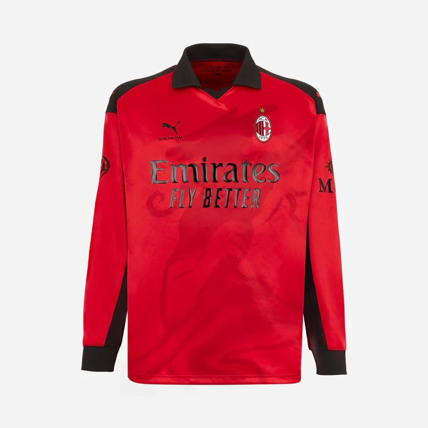 AC Milan X Slam Jam Long red Sleeve