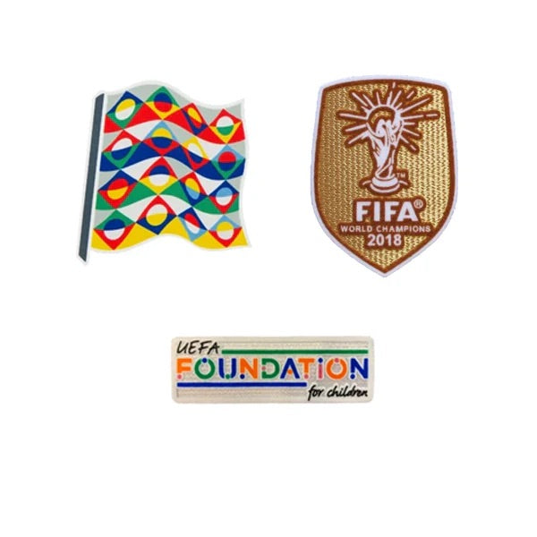 FRANCE AWAY NATIONS LEAGUE PATCH SET 21/22