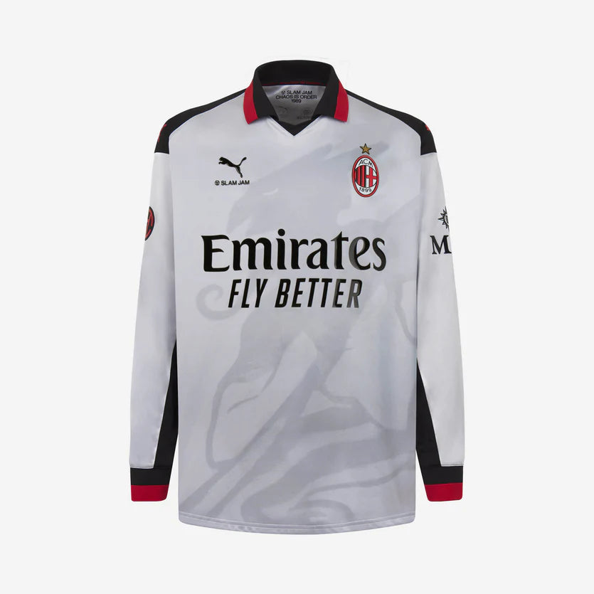 AC Milan X Slam Jam White Long Sleeve