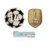 REAL MADRID CHAMPIONS LEAGUE PATCH SET 23/24