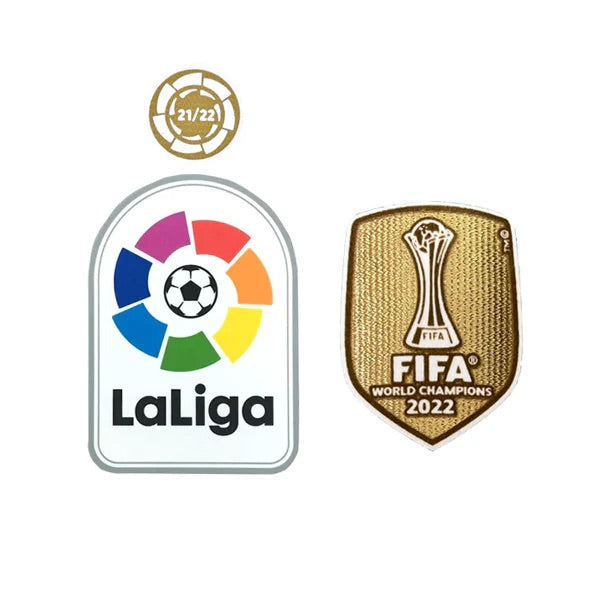REAL MADRID LA LIGA PATCH SET 22/23