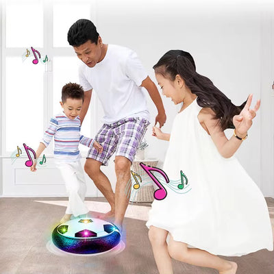 Hover soccer ball indoor