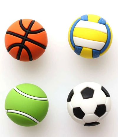 4 SPORTS BALLS PINS