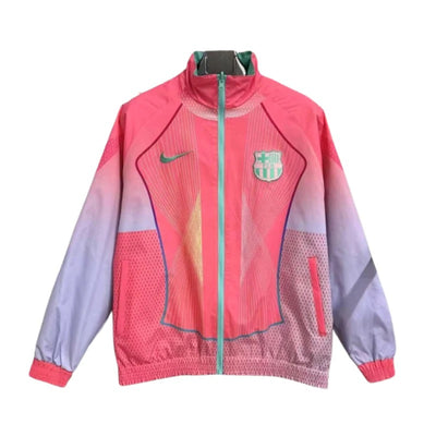 barcelona pink jacket