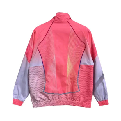 barcelona pink jacket