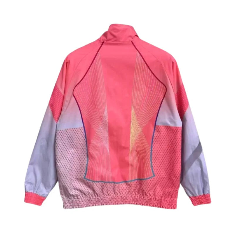 barcelona pink jacket