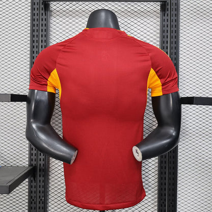 Roma home player version jersey 2025/2026 tm