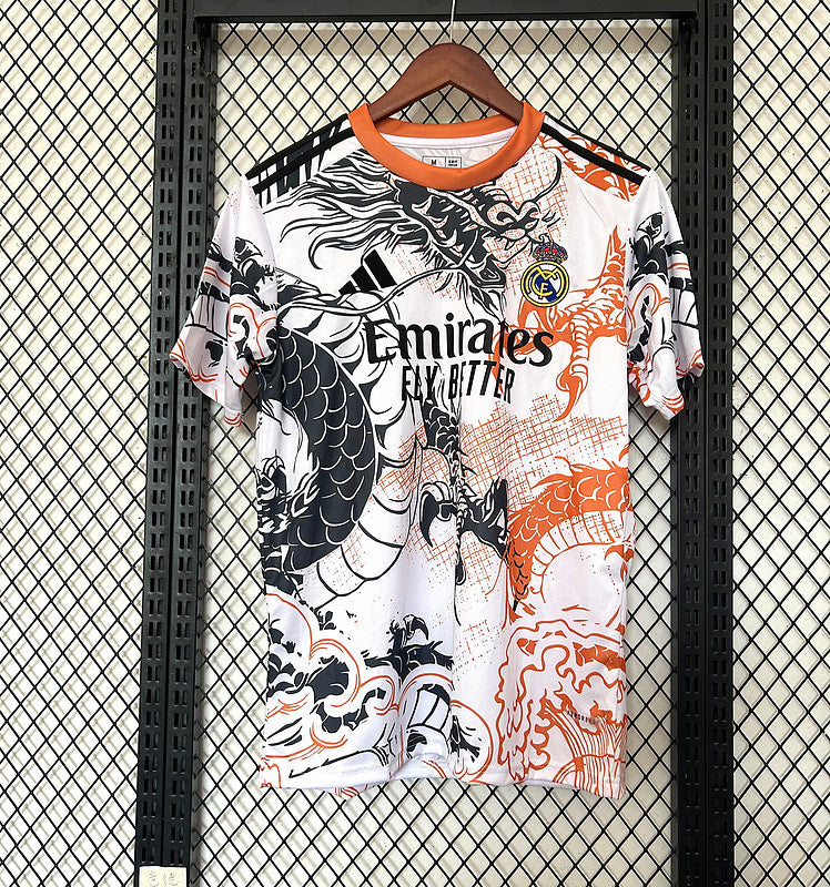 REAL MADRID WHITE ORANGE AND BLACK SPECIAL EDITION 2025/2026 tm