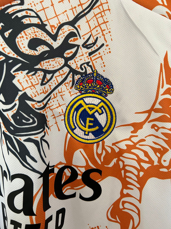 REAL MADRID WHITE ORANGE AND BLACK SPECIAL EDITION 2025/2026 tm