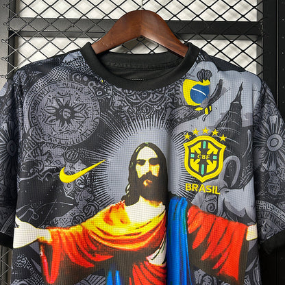 brazil black jesus special jersey 2025/2026 tm