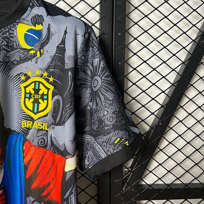 brazil black jesus special jersey 2025/2026 tm