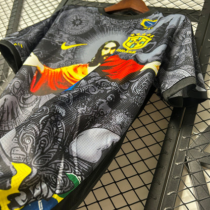 brazil black jesus special jersey 2025/2026 tm