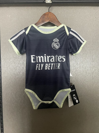 REAL MADRID AWAY BABY ROMPER 2025/2026