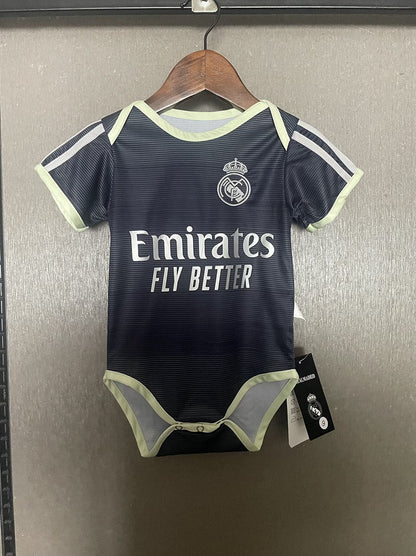 REAL MADRID AWAY BABY ROMPER 2025/2026