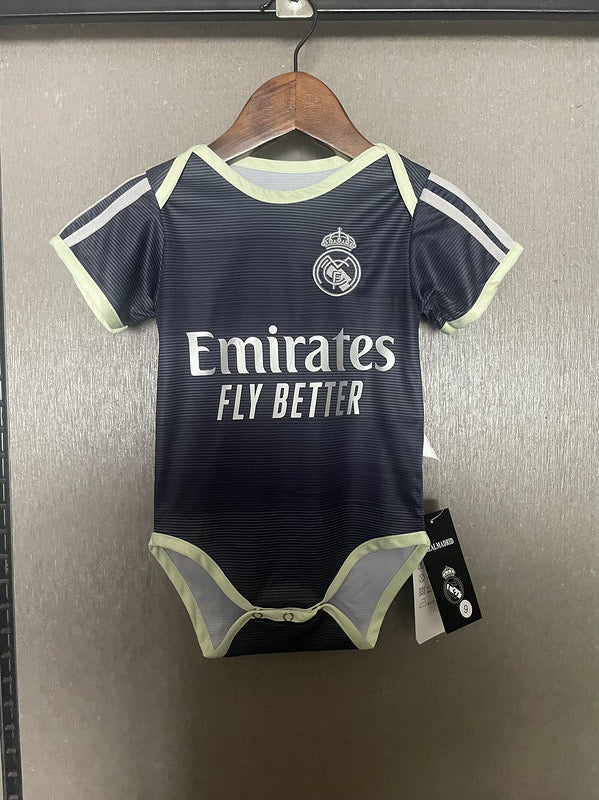 REAL MADRID AWAY BABY ROMPER 2025/2026