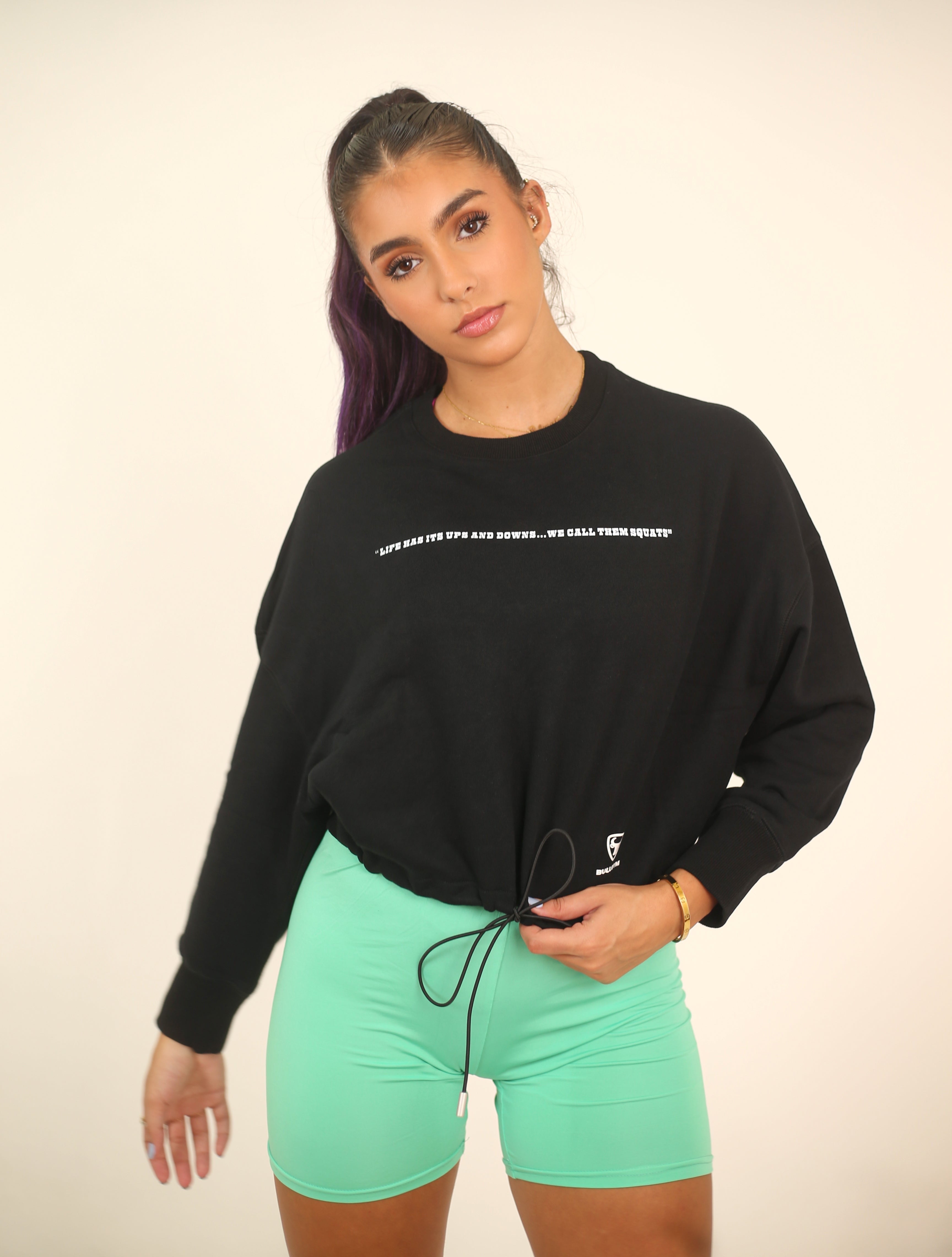 BODYBLISS BLACK HOODIE