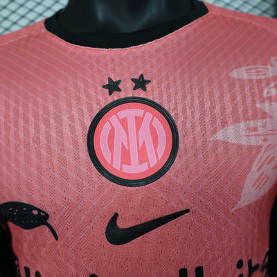 inter milan Pink Special player version jersey tm