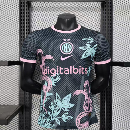 inter milan black Special player version jersey tm