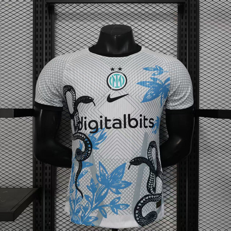 inter milan white Special player version jersey