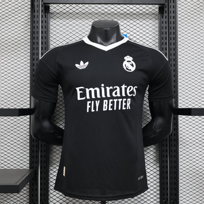Real Madrid Black Goalkeeper player 24/25 tm