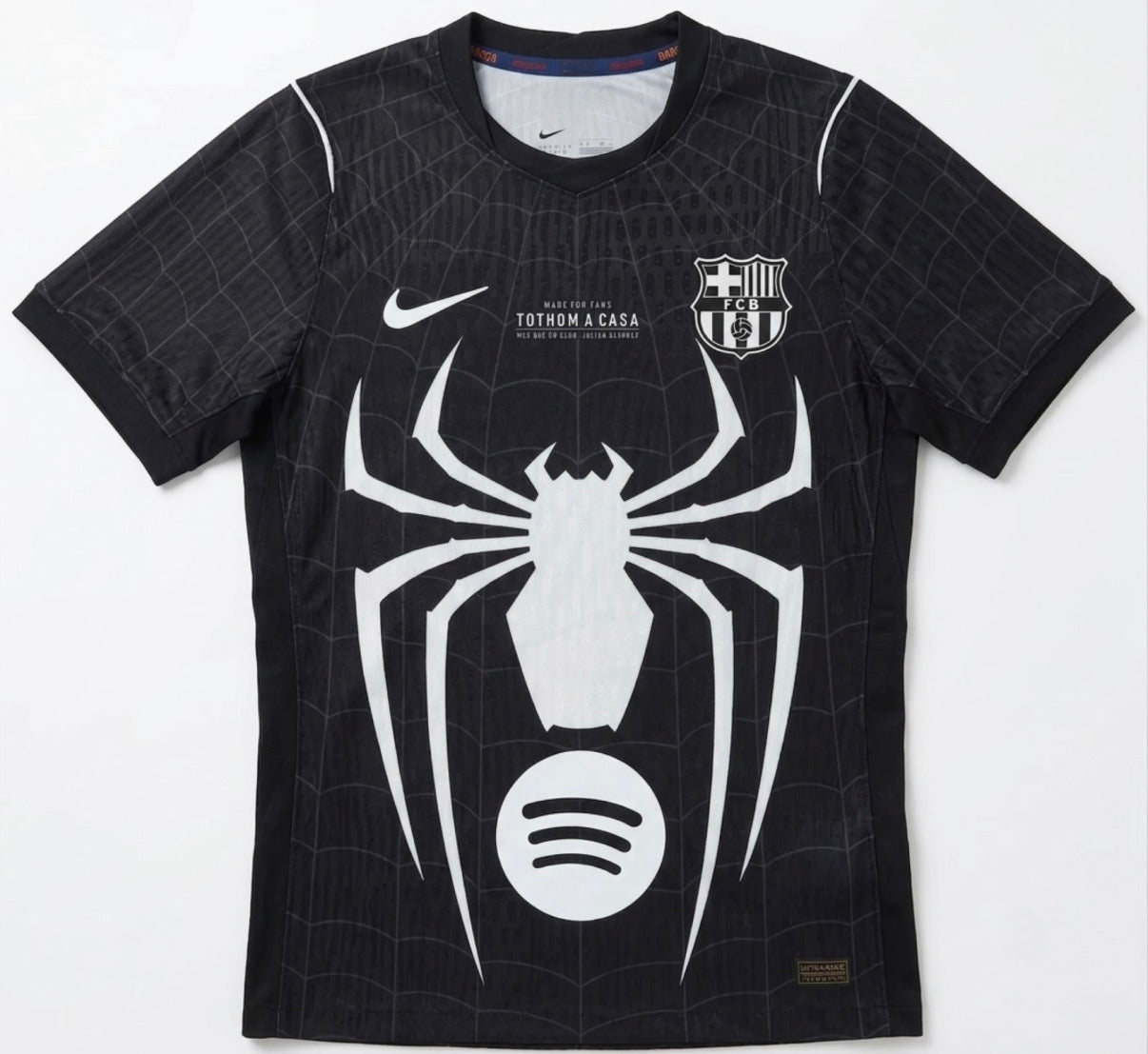 Barcelona black 2026/27 Spider-man Version Jersey