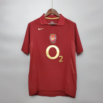 arsenal 2005/2006 home retro tm