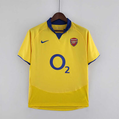 arsenal 2003/2005 away retro tm