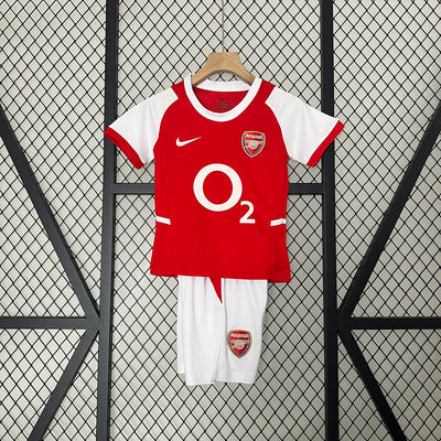 arsenal home 2004/2005 kids tm