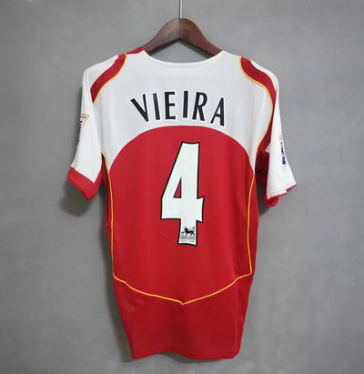 arsenal 2004/2005 home retro tm