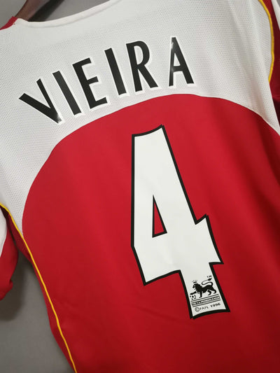arsenal 2004/2005 home retro tm