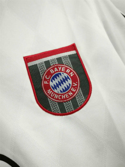 bayern munich retro white away 1995/1996 tm