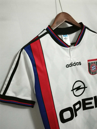 bayern munich retro white away 1995/1996 tm